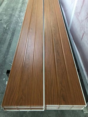 Interno di plastica laminato decorativo del pannello di parete dei pannelli per soffitti 25cm del PVC di legno