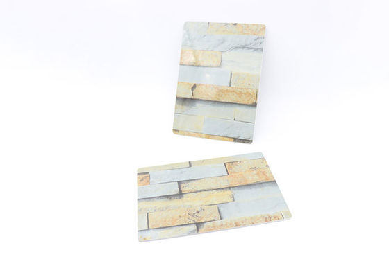 decorativo interno dello strato del PVC di 1220x2440x3mm di alternativa di marmo UV del marmo