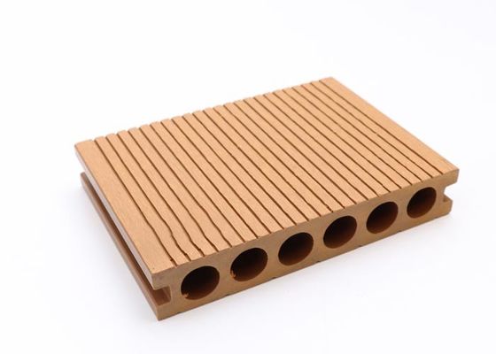 installazione facile di Decking di legno di plastica del giardino della pavimentazione della struttura del pellame di 140x25mm
