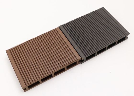 Il Decking di legno all'aperto 3D del grano WPC ha impresso la pavimentazione composita di plastica di legno
