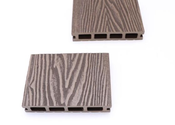 il Decking dell'estrusione WPC di 140x25mm Co ha riciclato la pavimentazione composita di plastica di legno