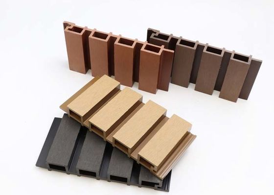 Esay per installare il legno del pannello 3D di PS ha scanalato nell'esterno del pannello di parete di PS