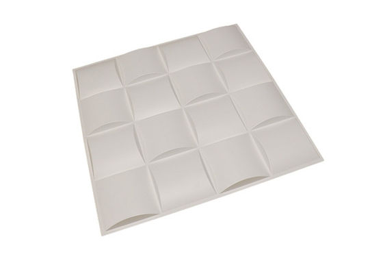 Pannelli di parete decorativi impermeabili 3D di protezione contro l'incendio 19.7x19.7inch