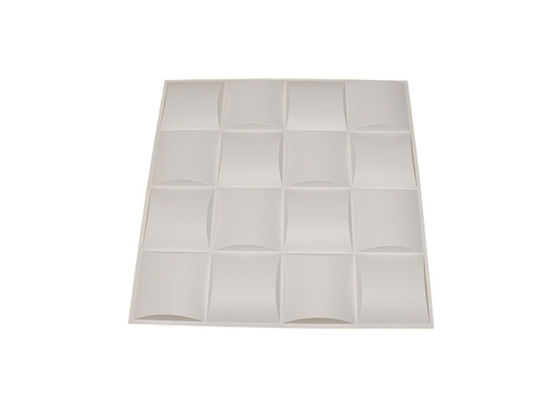 casa decorativa Diamond Gold Wall Panel del PVC dei pannelli di parete 3D di 500x500mm