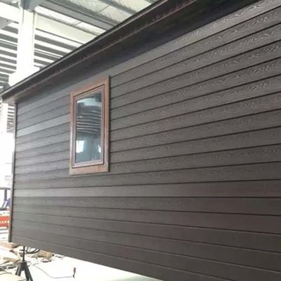Materiale esteriore della decorazione di colori dell'HDPE 219x26mm WPC del rivestimento multiplo della parete
