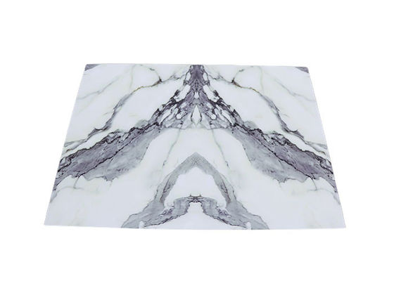 i pannelli di plastica decorativi di 1.22x2.8mx3mm per lucido di lusso delle pareti alto impermeabilizzano