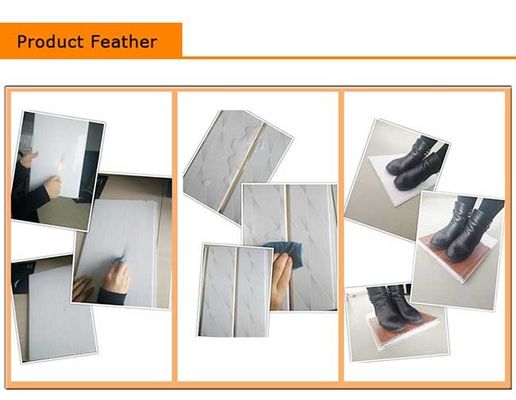 Materiale da costruzione dell'alto di lucentezza del soffitto del PVC del pannello bagno domestico decorativo interno della parete
