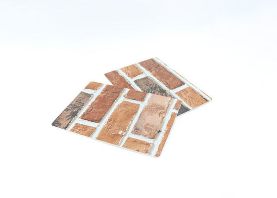 strato uv traslucido del PVC delle mattonelle composite del marmo del PVC di 1220x2800mm