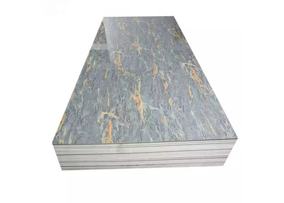 strato uv traslucido del PVC delle mattonelle composite del marmo del PVC di 1220x2800mm