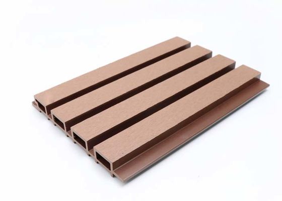 Decorazione all'aperto di esterno WPC di parete dell'estrusione composita di plastica di legno del pannello 28mm Co