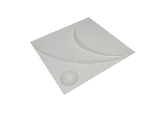 Pannello di parete moderno a prova di fuoco del PVC 3D di Art Rich Models per la decorazione dell'interno