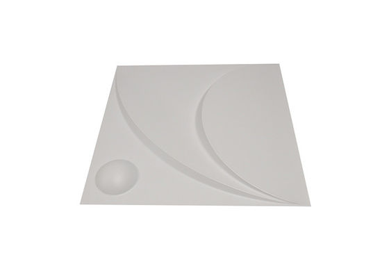 Pannello di parete interna decorativo 3D della casa impermeabile della resina del PVC per le pareti