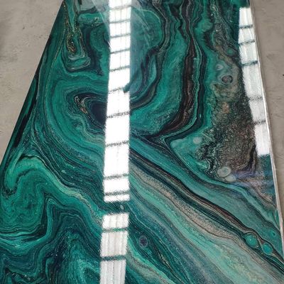 3D che stampa lo strato 1220x2440 di marmo UV millimetro del marmo del PVC per la decorazione della parete