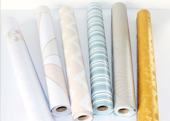Decorazione domestica di lusso autoadesiva di Rolls della carta di parete del PVC del vinile