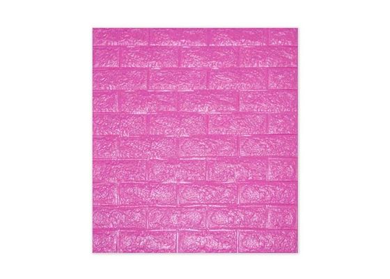 carta da parati autoadesiva della carta da parati della schiuma del PE 3D per la decorazione domestica
