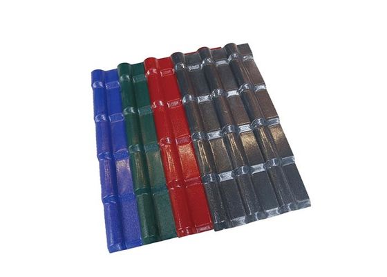Le mattonelle di tetto del PVC di ASA Synthetic Resin hanno ondulato gli strati coprenti di plastica di UPVC