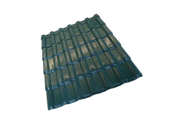 Le mattonelle di tetto del PVC di ASA Synthetic Resin hanno ondulato gli strati coprenti di plastica di UPVC