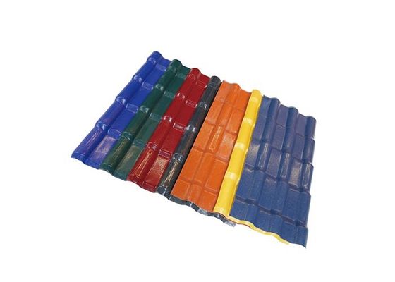 Mattonelle di tetto giapponesi impermeabili delle mattonelle di tetto del PVC dei materiali da costruzione Matt Glossy