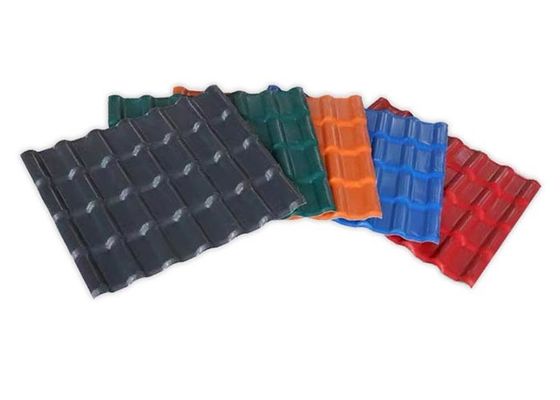 Mattonelle di tetto leggere del PVC materiale coprente di plastica Asa Pvc Roof Tile di 3.2mm - di 0.8mm