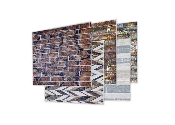 Carta da parati a prova d'umidità DIY decorativo domestico autoadesivo 3D della schiuma