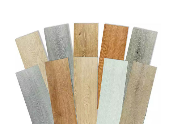 Plancia di legno SPC del vinile di struttura che pavimenta clic artificiale del centro di plastica di pietra di 1220x180mm