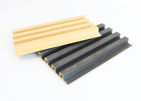 La struttura di legno ha scanalato nel pannello di parete di Wpc 160 * 24 * 2900mm decorativi impermeabili