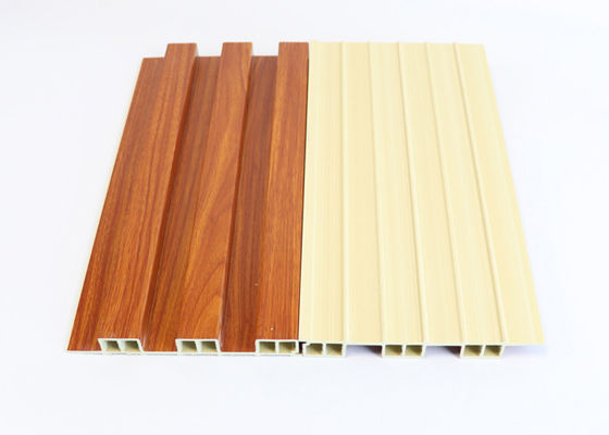 La struttura di legno ha scanalato nel pannello di parete di Wpc 160 * 24 * 2900mm decorativi impermeabili