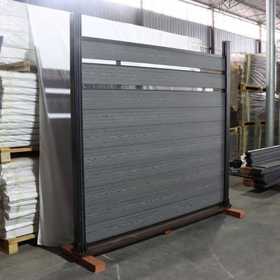 Il recinto impermeabile Board Fast Install di Wpc clicca il sistema per all'aperto