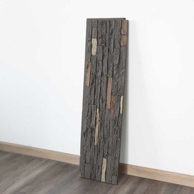 Faux di pietra del pannello dell'unità di elaborazione della lastra spessa facile installare per le decorazioni 120 * 60cm della parete 3cm