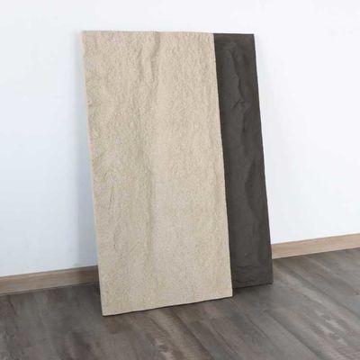 Faux di pietra del pannello dell'unità di elaborazione della lastra spessa facile installare per le decorazioni 120 * 60cm della parete 3cm