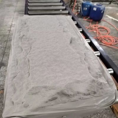 Poliuretani rapido 1200 * 600mm della pietra del fungo del pannello di parete di pietra del Faux dell'unità di elaborazione dell'installazione