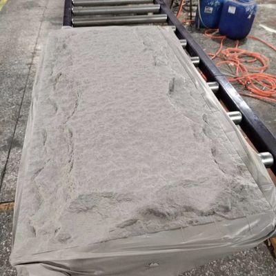 Poliuretani rapido 1200 * 600mm della pietra del fungo del pannello di parete di pietra del Faux dell'unità di elaborazione dell'installazione