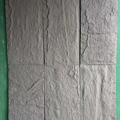 Poliuretani rapido 1200 * 600mm della pietra del fungo del pannello di parete di pietra del Faux dell'unità di elaborazione dell'installazione