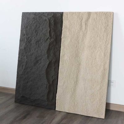 Pesi leggeri di pietra 120 * 60cm del Faux della parete del pannello dell'unità di elaborazione del poliuretano