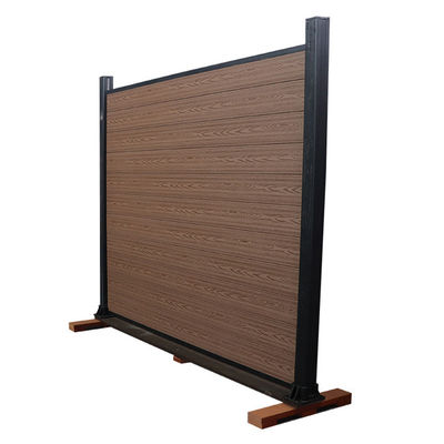 Vinile composito 1.8m decorativo x 1.8m di Panels Plastic Wood di Wpc del recinto all'aperto di segretezza non