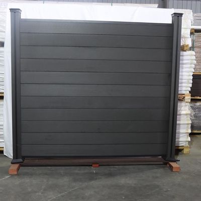 Vinile composito 1.8m decorativo x 1.8m di Panels Plastic Wood di Wpc del recinto all'aperto di segretezza non