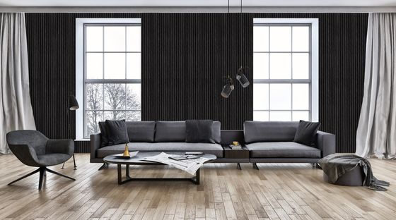 Diffusione Parete Pannelli Acustici Tavola Insonorizzazione Lamella Fibra di Legno