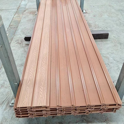 Wpc rivestimento di pareti Edificio Decorazione esterna Invecchiamento di pareti Wpc