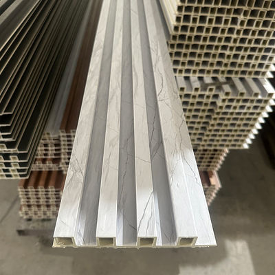 Disegno di grano di legno Wpc pannelli murali Decorazione interna 160*24