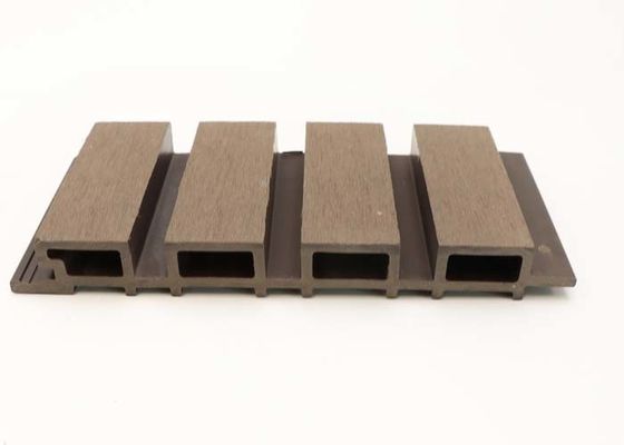 Pannelli di parete compositi di plastica di legno all'aperto del PVC WPC del rivestimento della parete esterna