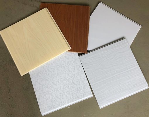 Pannello di parete bianco puro del soffitto del PVC di Matte White del pannello del PVC del PVC del bordo laminato del soffitto