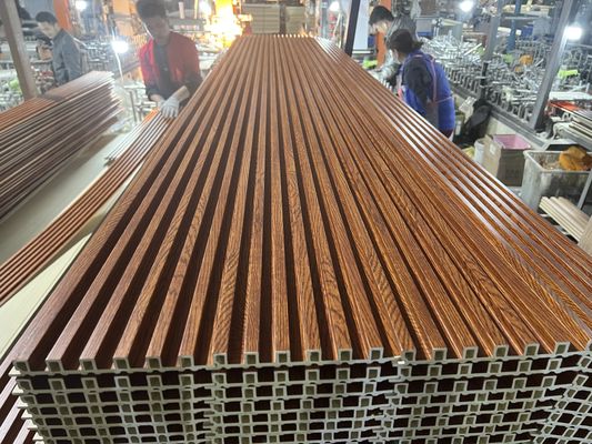 Feritoia laminata rivestimento composito di legno del pannello sostitutivo WPC