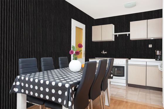 Diffusione Parete Pannelli Acustici Tavola Insonorizzazione Lamella Fibra di Legno