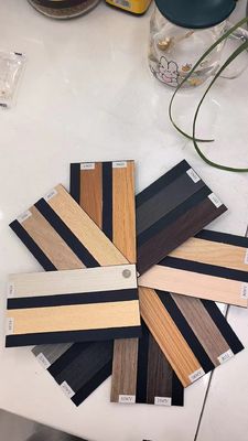 12 mm di spessore pannello acustico pannello di parete in legno di ardesia per la decorazione domestica