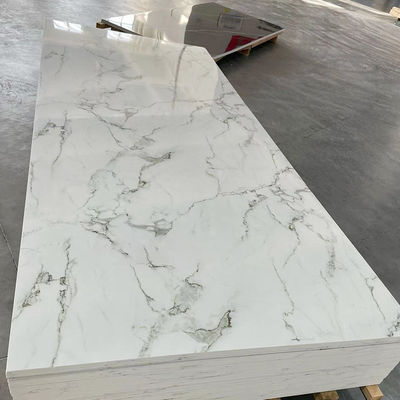 Fogli di marmo in PVC lucido/matto per la decorazione interna