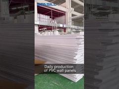 Materiale da costruzione dell'alto di lucentezza del soffitto del PVC del pannello bagno domestico decorativo interno della parete