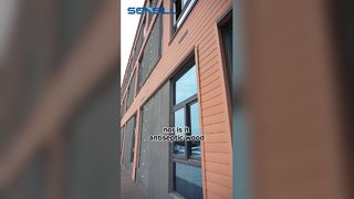 Pannelli di rivestimento per pareti esterne in WPC