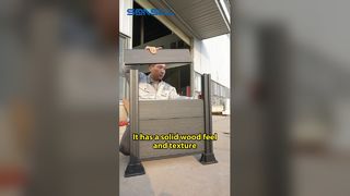 Recinzione in WPC per esterni