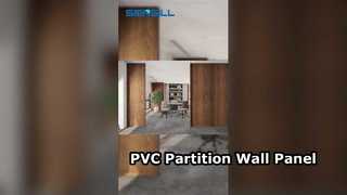 Pannello per parete divisoria in PVC